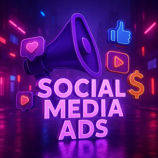 op de photo staat zin "social media ADS"